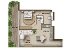 1 bedroom apartment